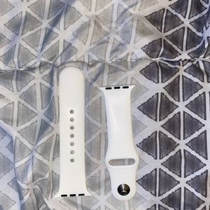 White Apple Watch band 38mm